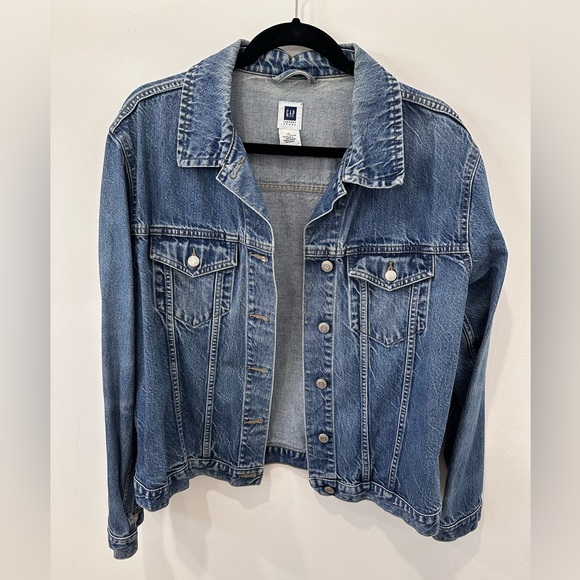 GAP Jackets & Blazers - GAP Classic Indigo Wash Jean Jacket - XL